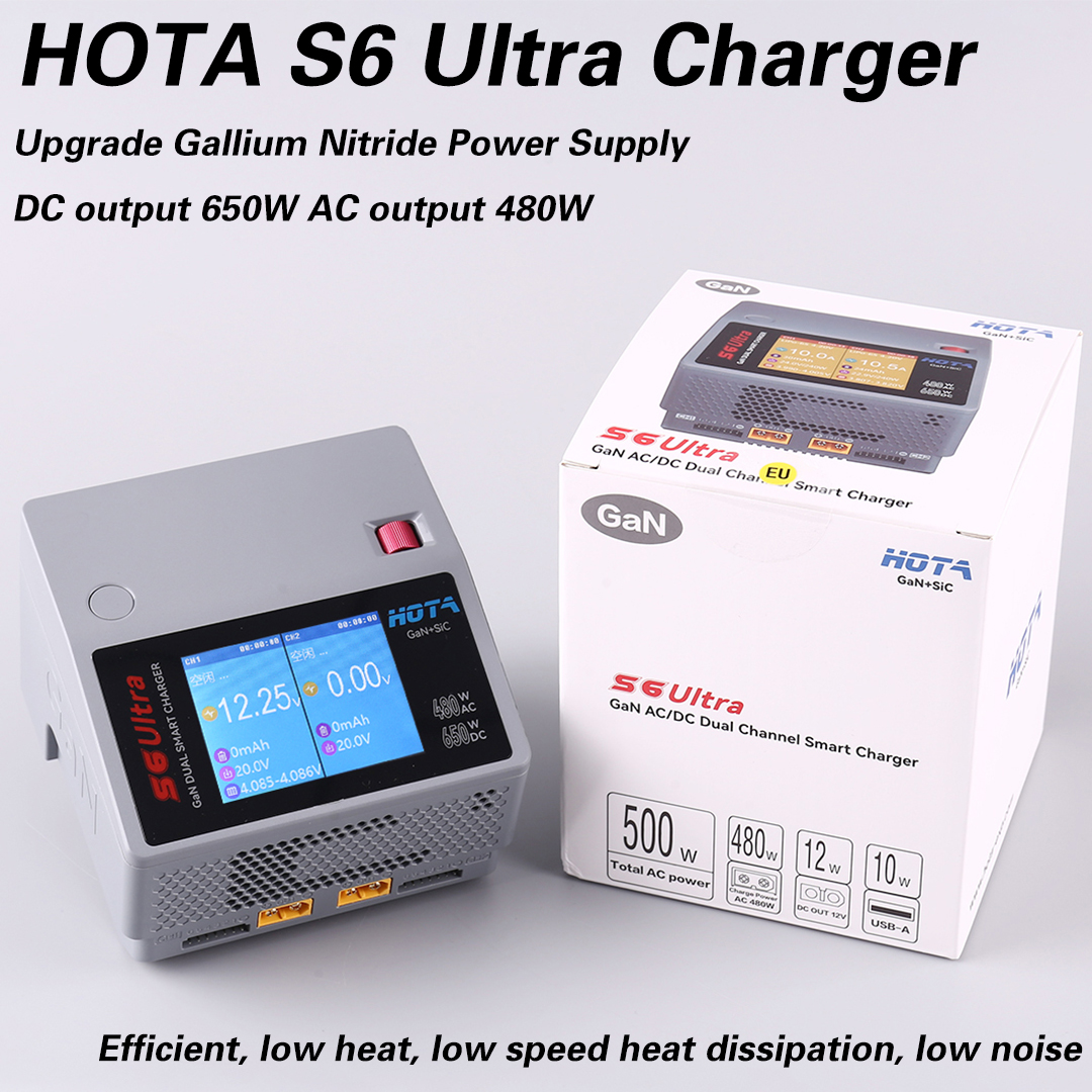 Fpv Drone Charger - HOTA S6 Ultra Gallium Nitride Model