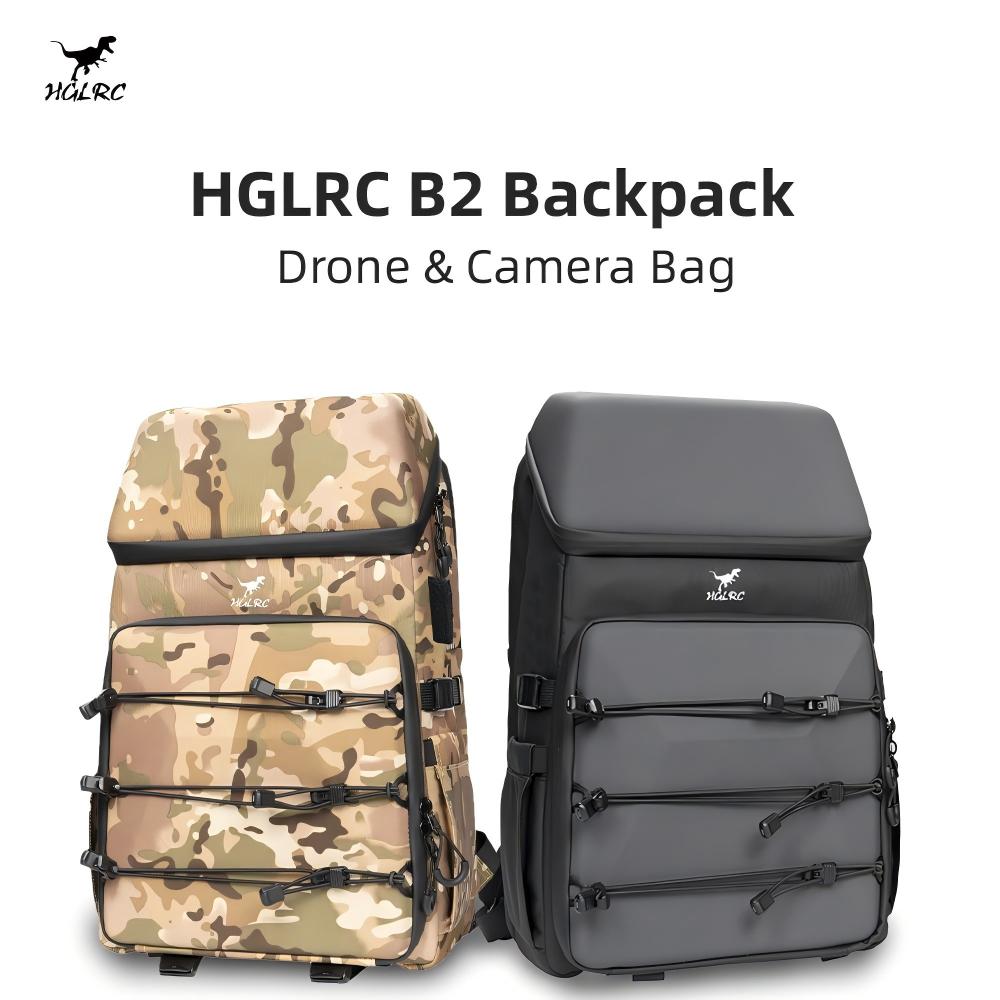 Fpv Drone Bag - HGLRC B2 Drone&Camera Backpack - 47X29X23cm