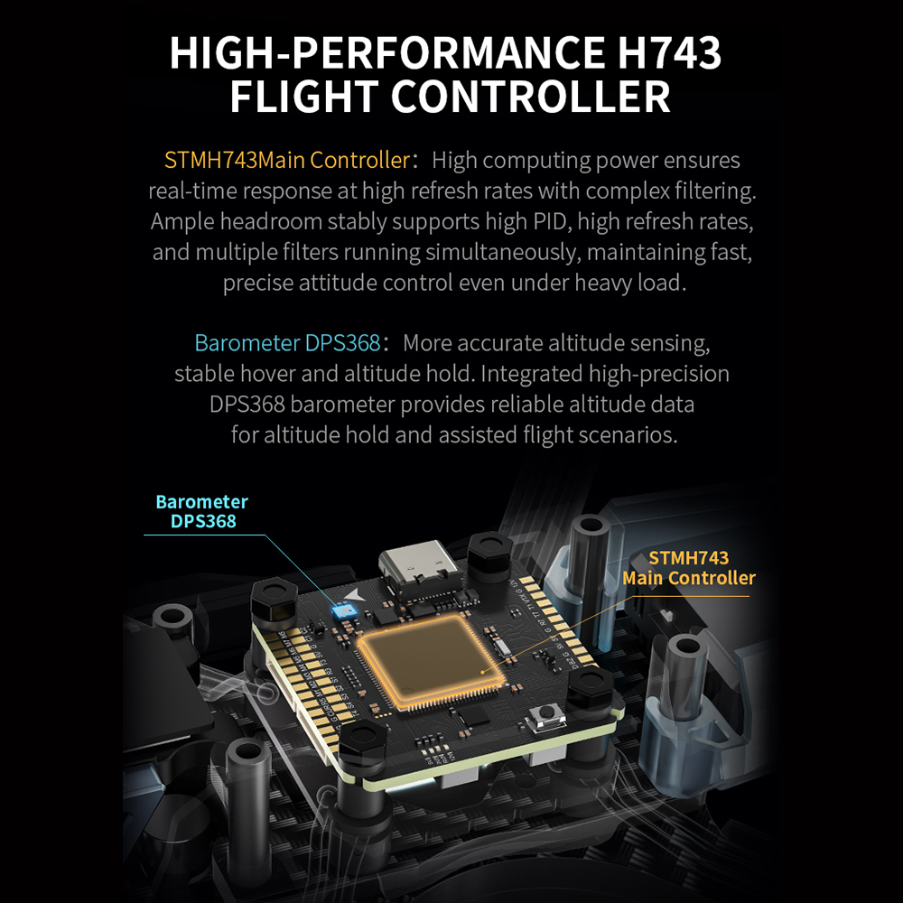 Axisflying H743 PRO Flight Con - Fpv Drone Flight Controller review and price