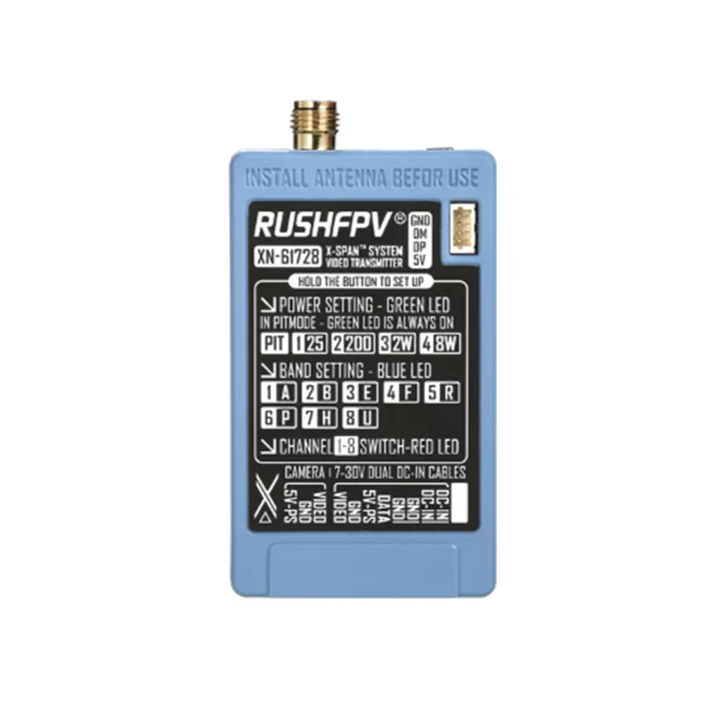 RUSHFPV 6.1‑7.2G 8W X61728 VTX - Fpv Drone Antenna review and price