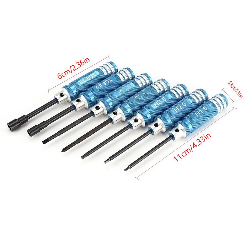 7Pcs 1.5 2.0 2.5mm RC Hex Driv - Fpv Drone Tool Kit review and price