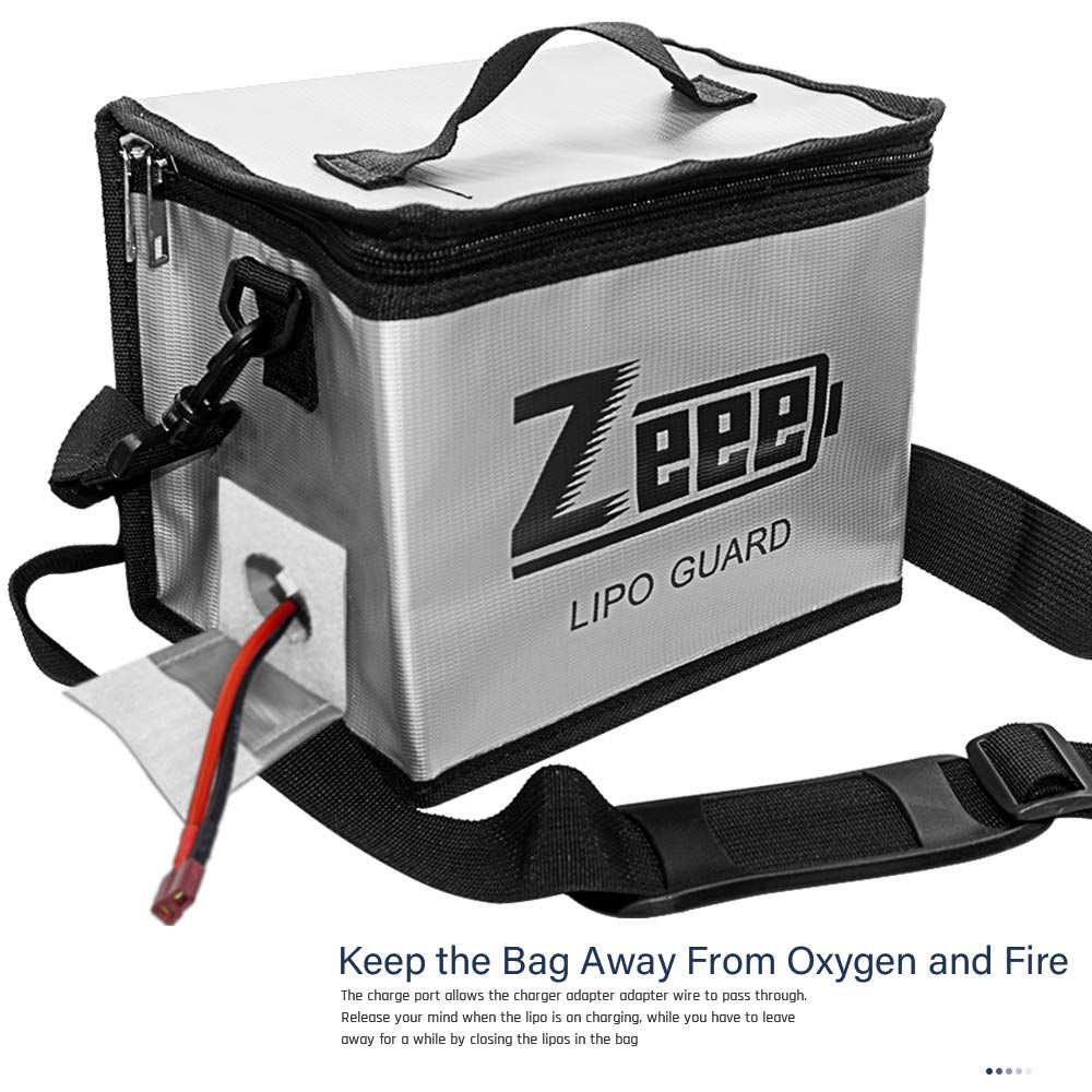 Zeee Lipo Battery Safe Bag 215 - Fpv Drone Bag review and price