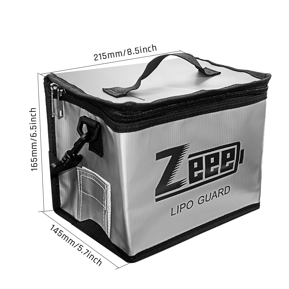 Zeee Lipo Battery Safe Bag 215 - Fpv Drone Bag review and price