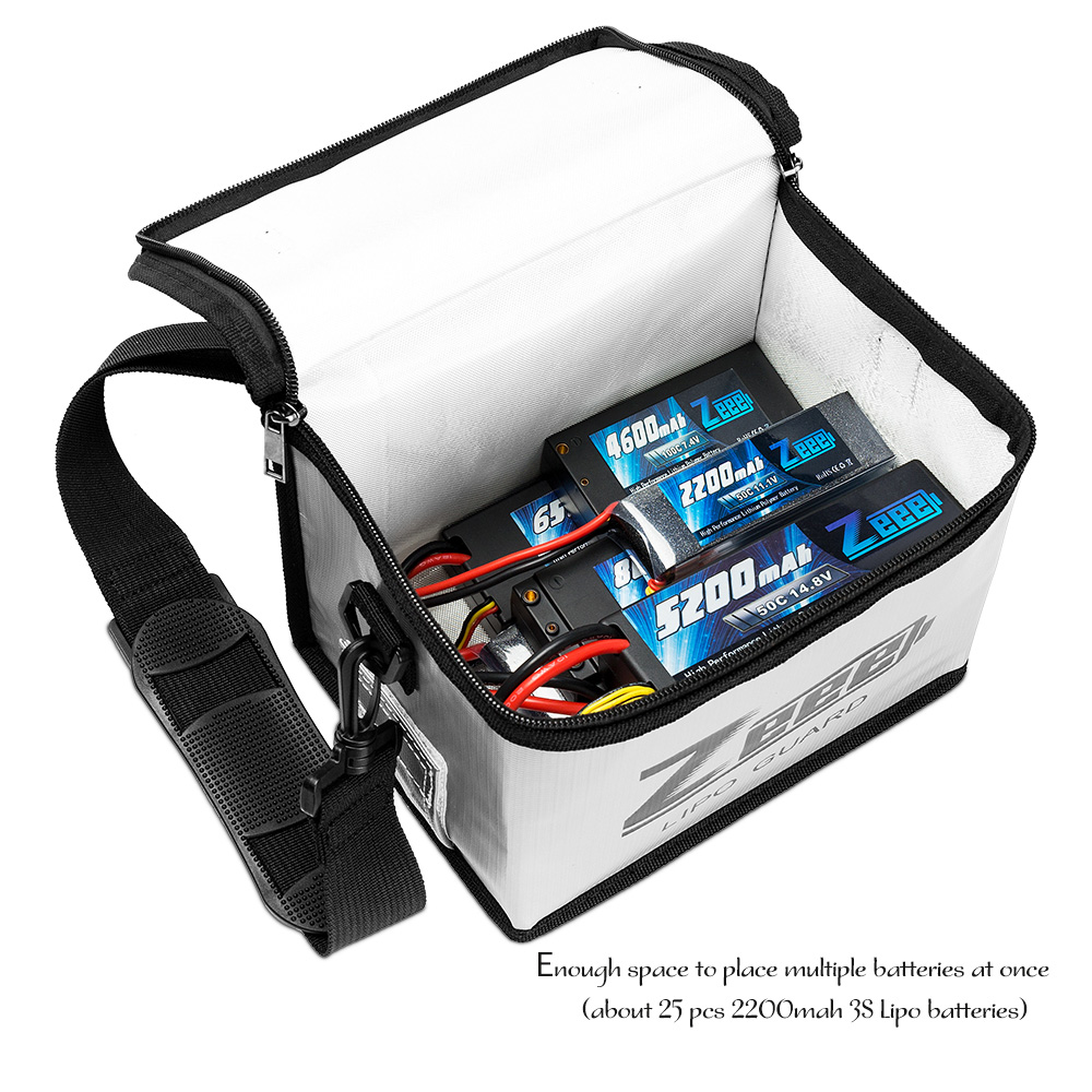 Zeee Lipo Battery Safe Bag 215 - Fpv Drone Bag review and price