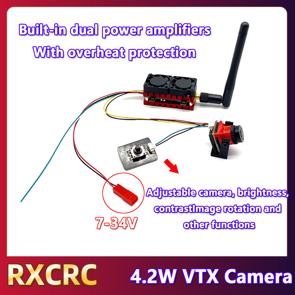 RXCRC 5.8G 48CH 4.2W High Powe - Fpv Drone Frame review and price