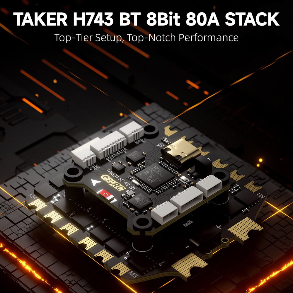 GEPRC TAKER H743 BT 8Bit 80A S - Fpv Drone Esc review and price