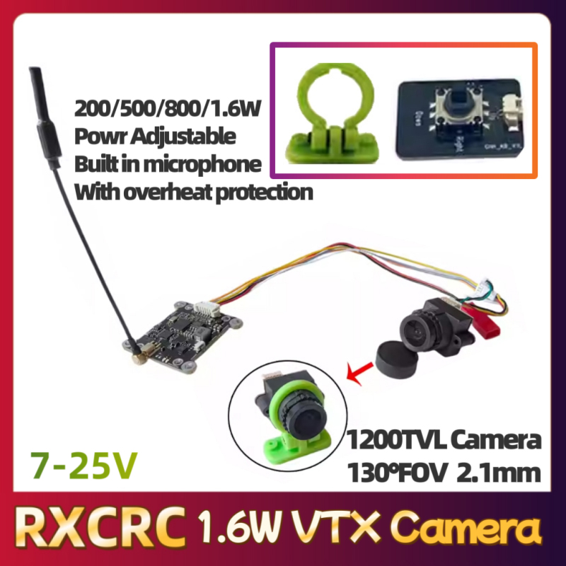 RXCRC 5.8G Module 48CH 1.6W VT - Fpv Drone Frame review and price