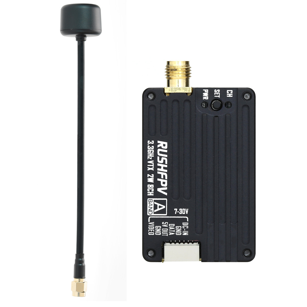 RUSHFPV 3.3G 2W VTX Transmitte - Fpv Drone Antenna review and price