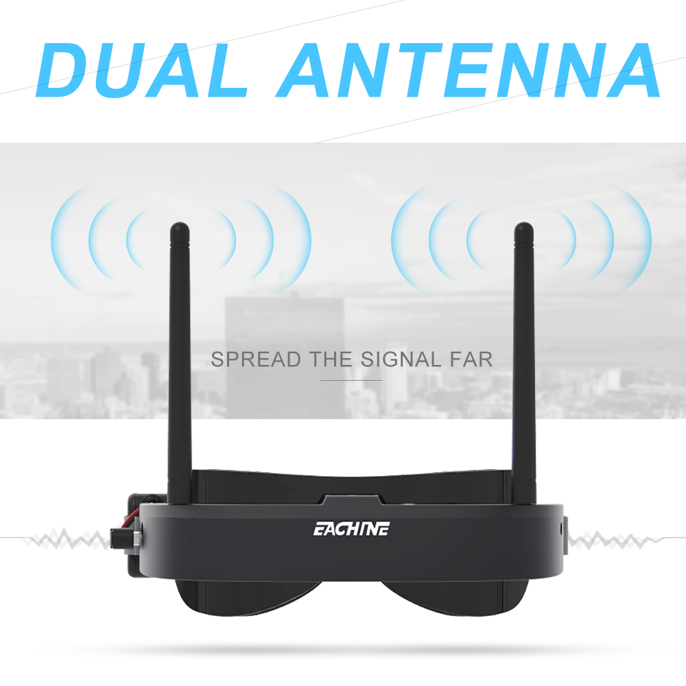 Eachine EV100 720*540 5.8G 72C - Fpv Drone Goggles review and price