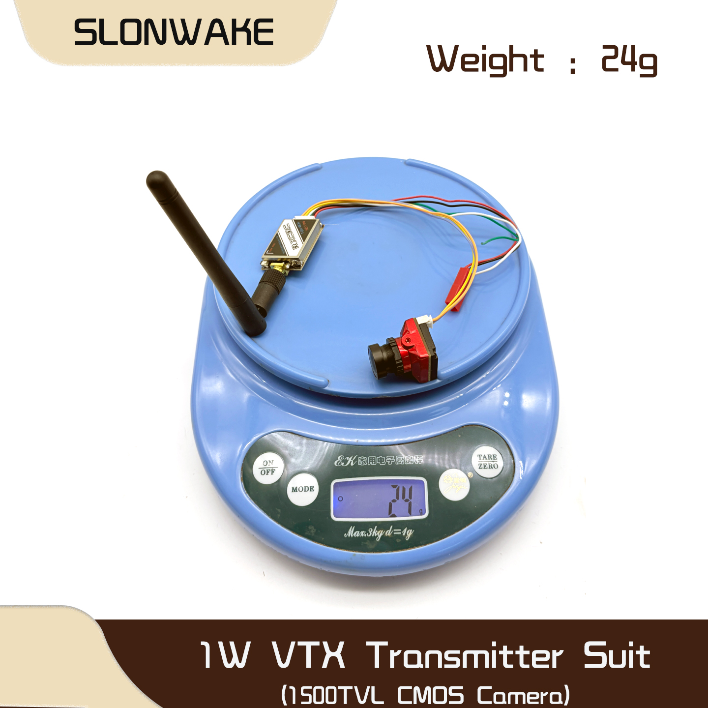 SLONWAKE  5.8G 48CH 1W VTX 100 - Fpv Drone Frame review and price