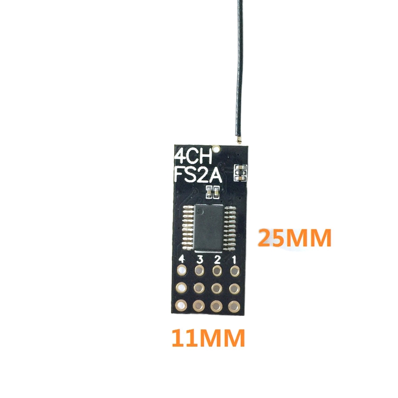 Flysky FS2A Mini Receiver 4CH  - Fpv Drone Battery review and price