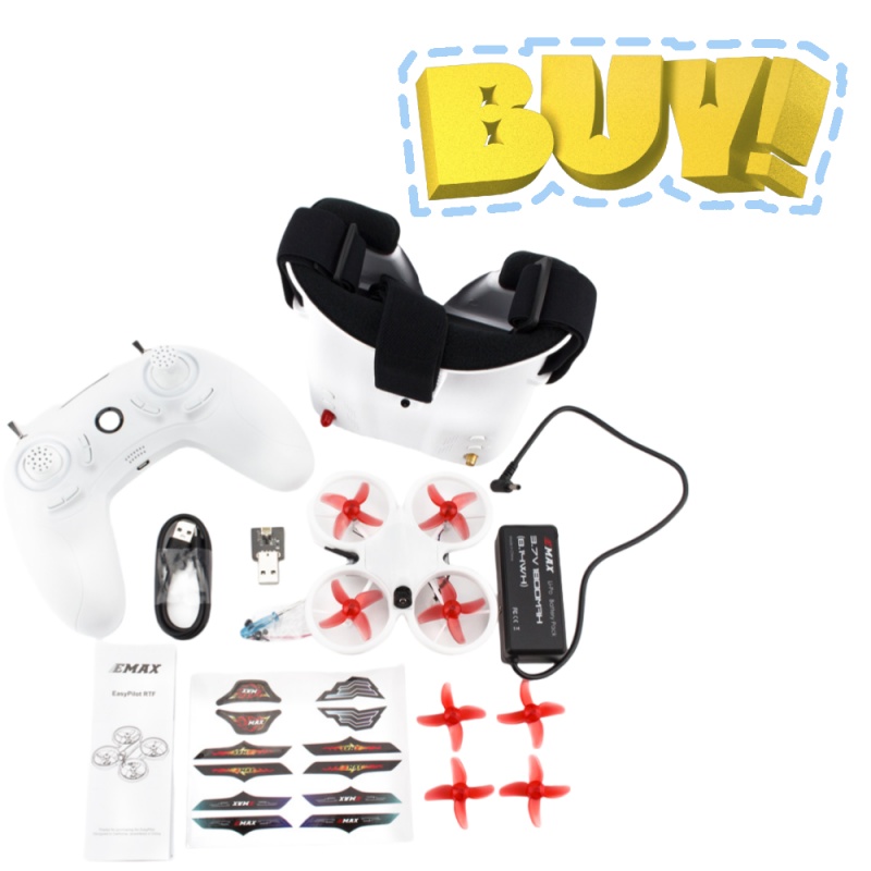 EMAX EZ Pilot 82MM Mini 5.8G I - Fpv Drone Goggles review and price