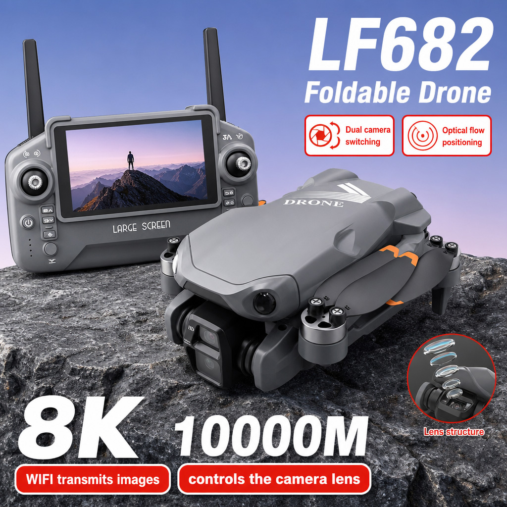 Aerial Photo LF682 Drone 8K HD - Fpv Drone Charger review and price