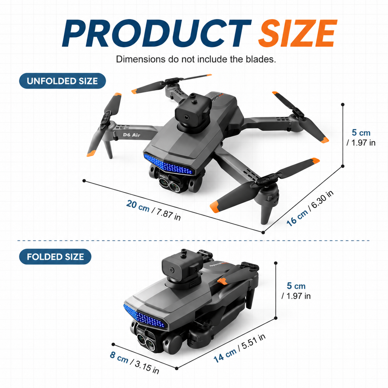 ZNLYRION D6 Air Foldable RC Dr - Fpv Drone Bag review and price