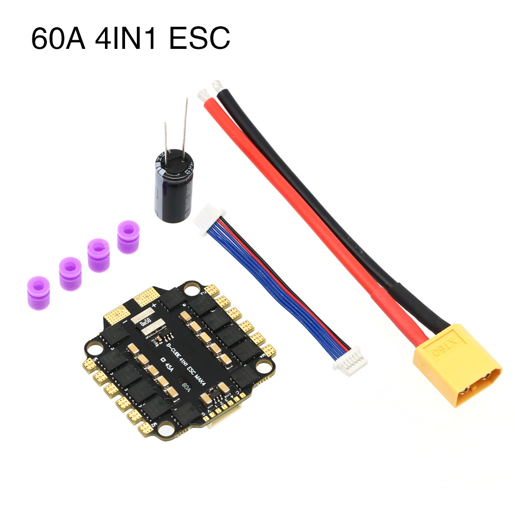 UAngel 4IN1 45A 60A ESC BLHELI - Fpv Drone Esc review and price