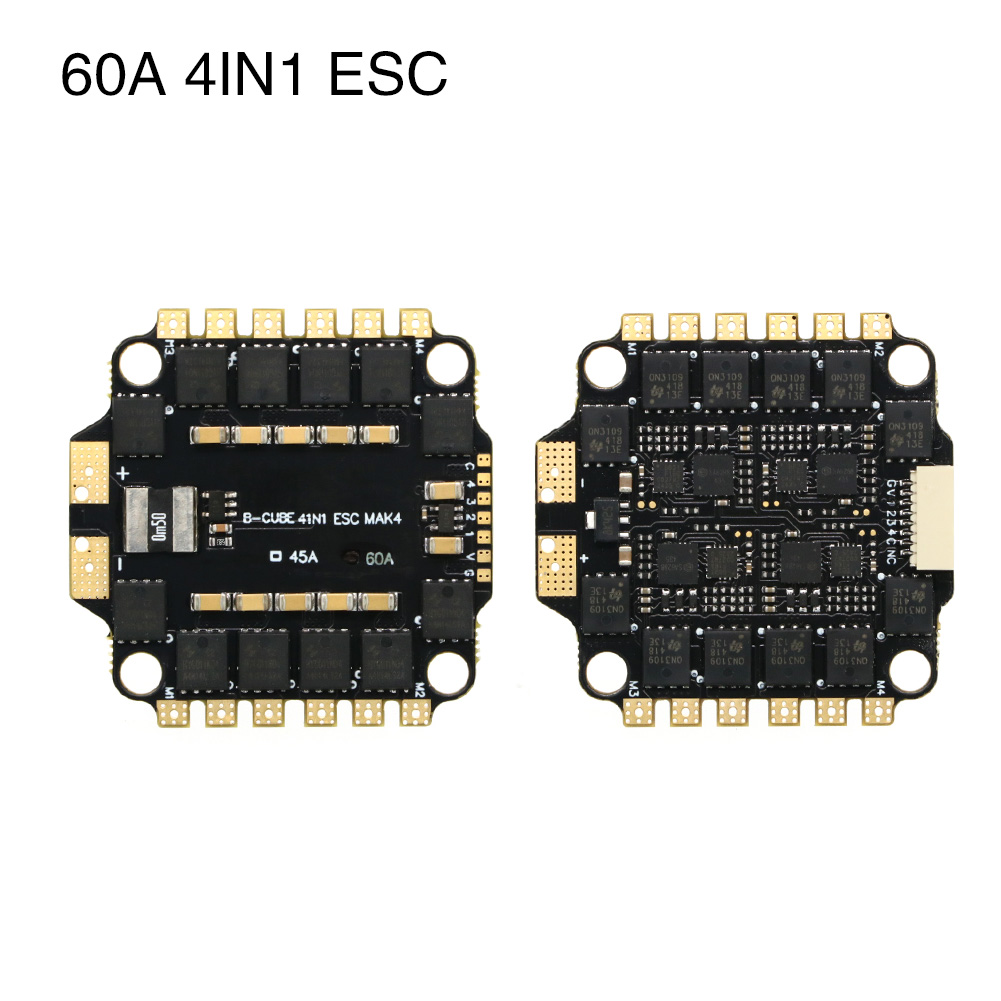 UAngel 4IN1 45A 60A ESC BLHELI - Fpv Drone Esc review and price