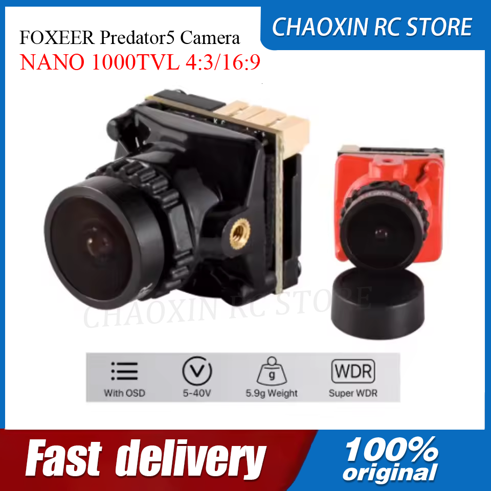FOXEER Predator5 Camera NANO 1 - Fpv Drone Camera review and price
