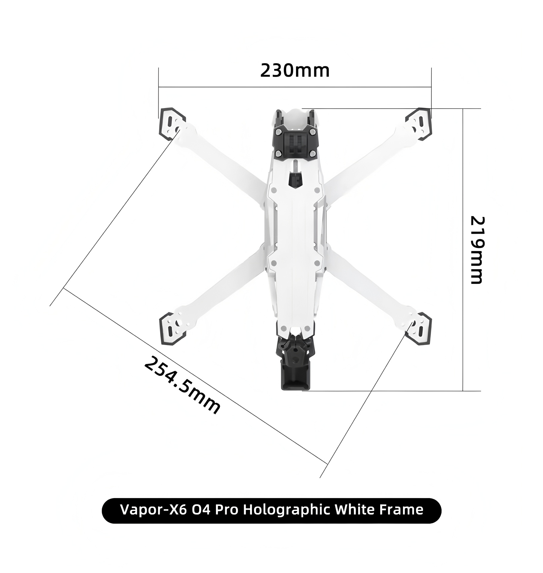 GEPRC Vapor D5/x5/x6 O4 Pro Fr - Fpv Drone Frame review and price