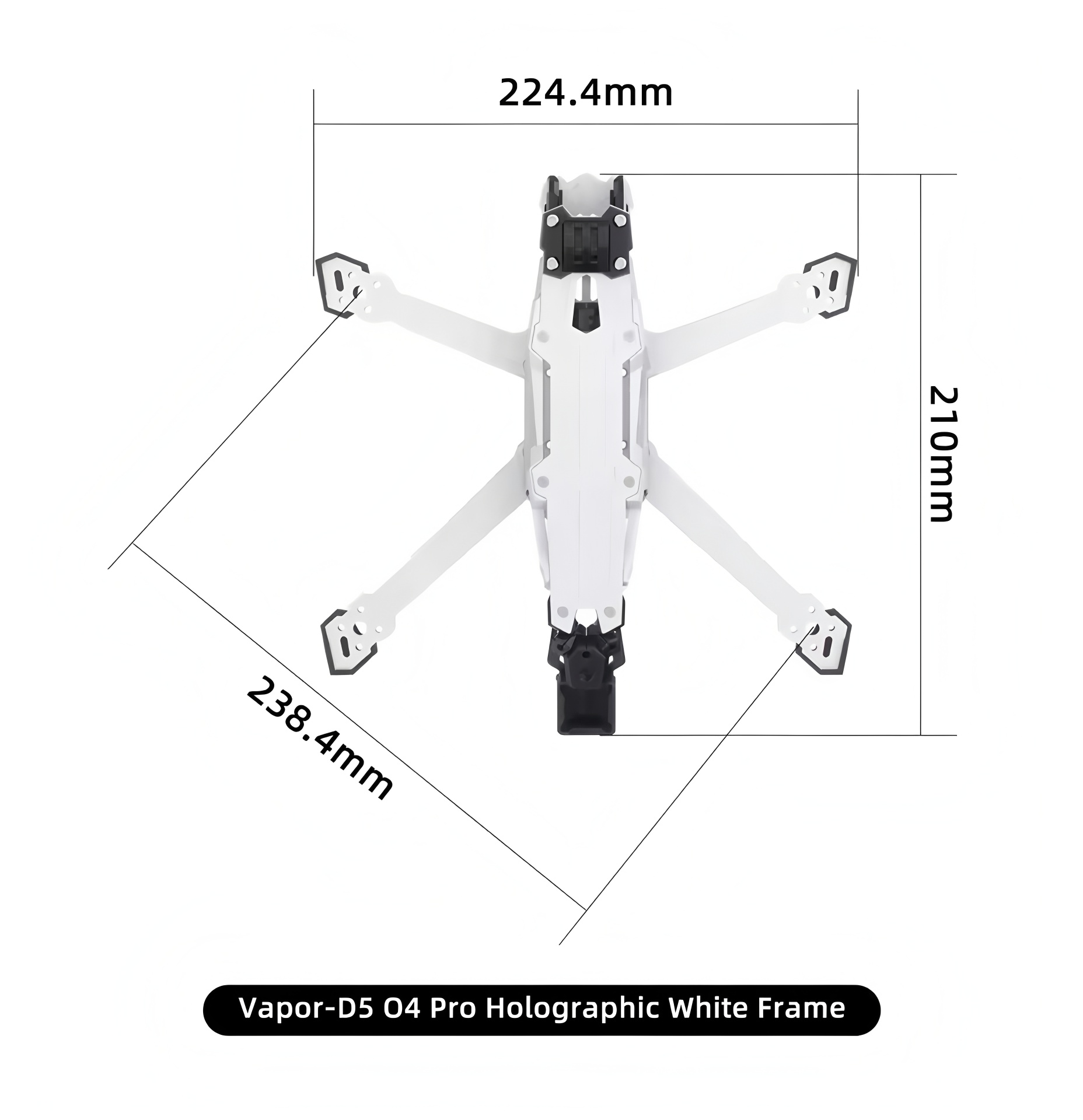 GEPRC Vapor D5/x5/x6 O4 Pro Fr - Fpv Drone Frame review and price