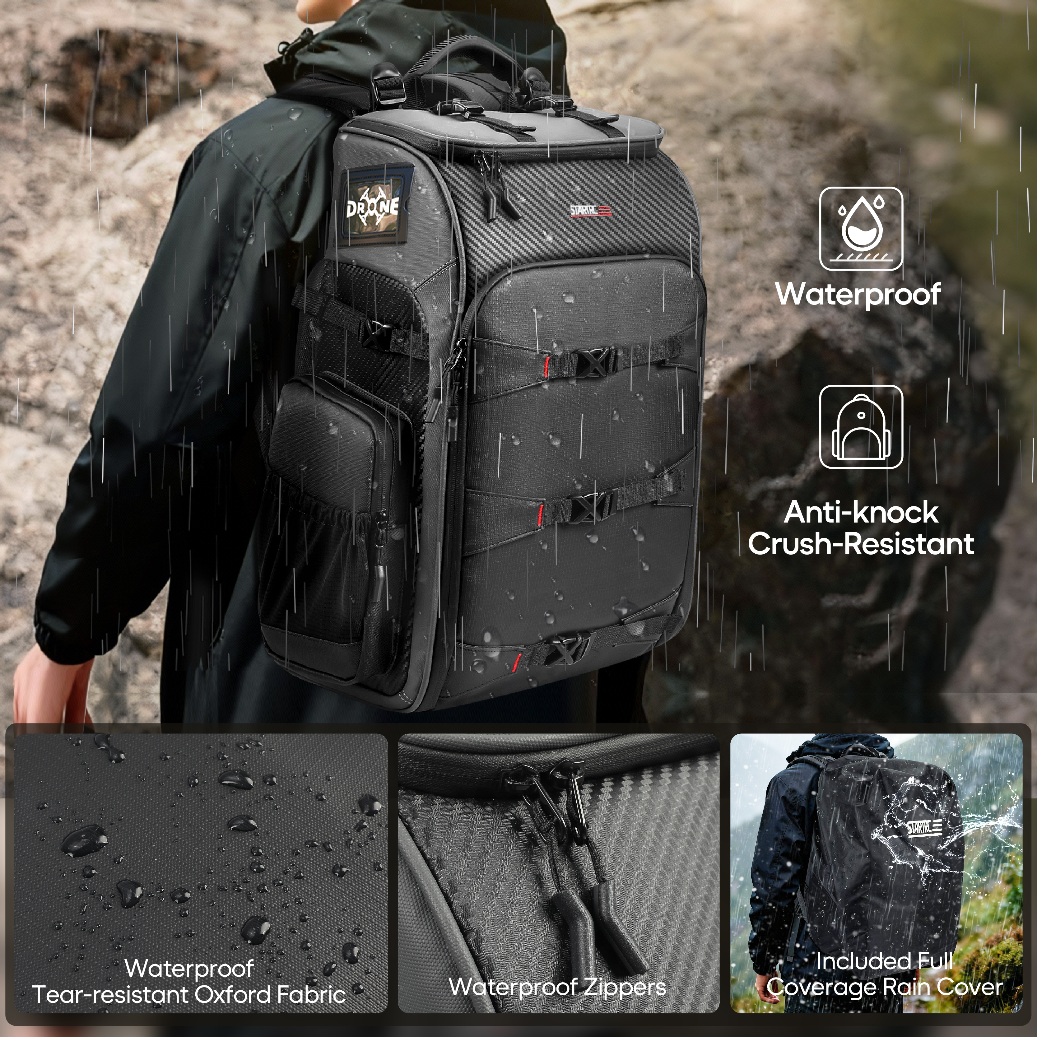 FPV Drone Backpack 40L Profess - Fpv Drone Bag review and price