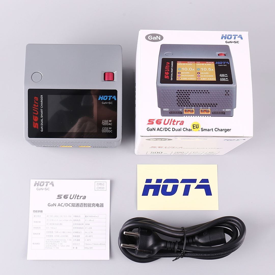 HOTA S6 Ultra Gallium Nitride  - Fpv Drone Charger review and price