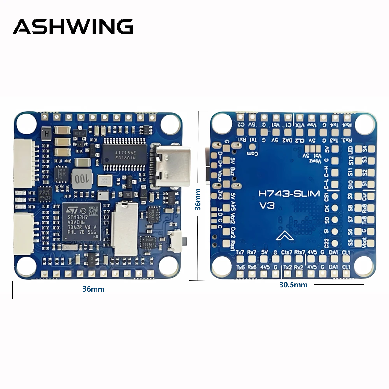 H743-SLIM V3 Flight Controller - Fpv Drone Flight Controller review and price