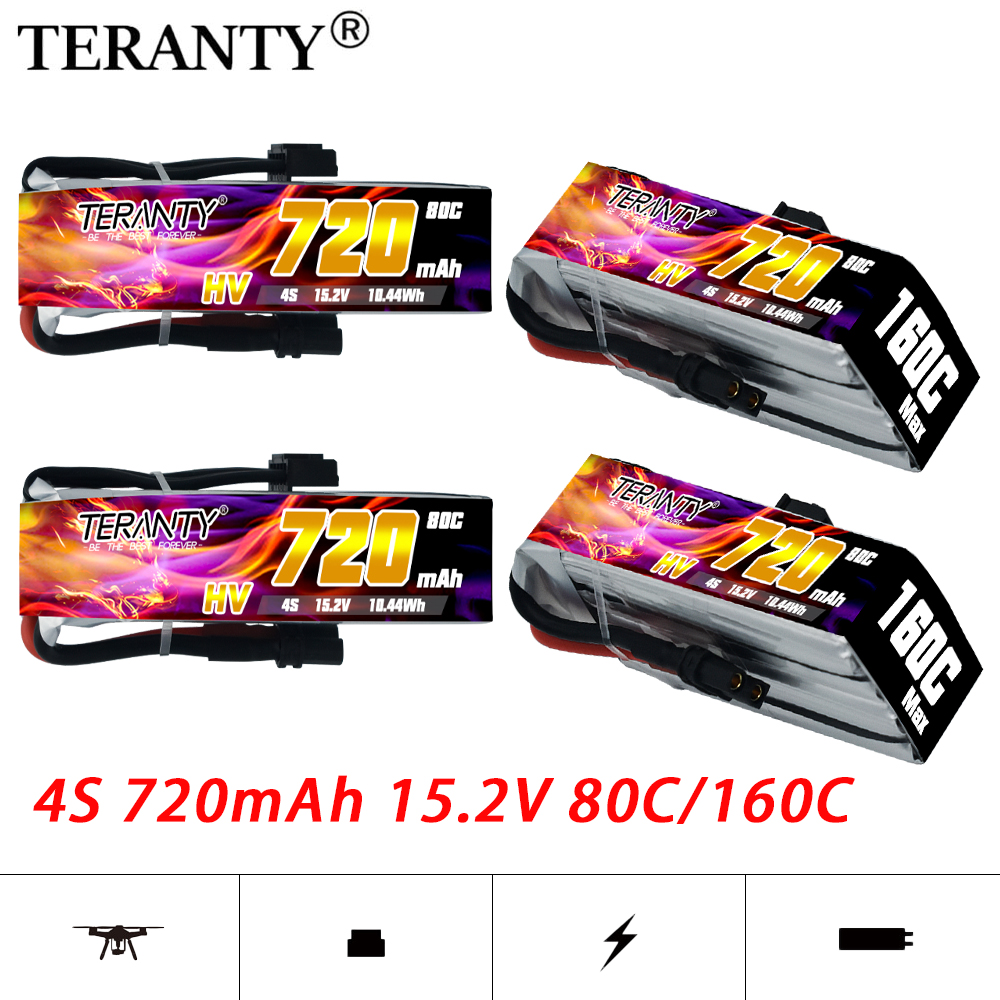 TERANTY 720mAh 4S 15.2V HV Lip - Fpv Drone Kit review and price