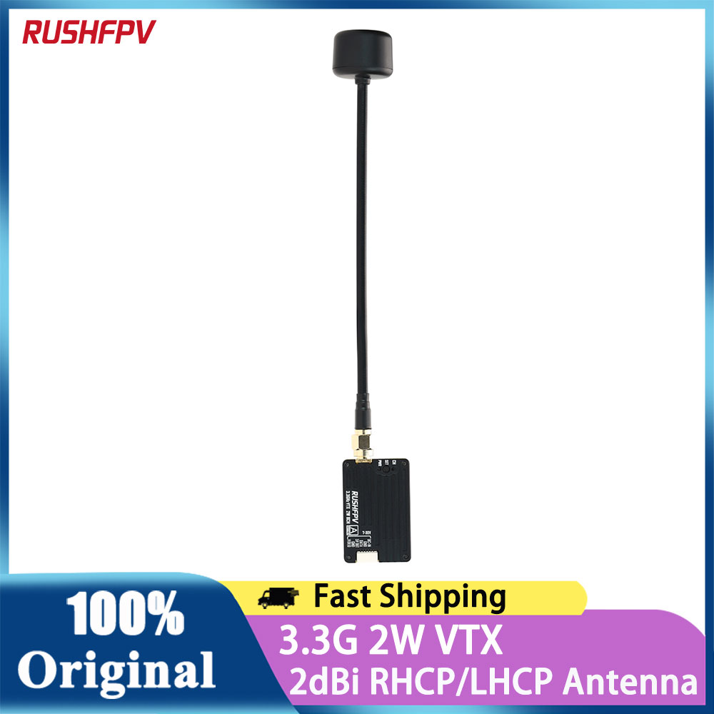 RUSHFPV 3.3G 2W VTX Video Tran - Fpv Drone Vtx review and price