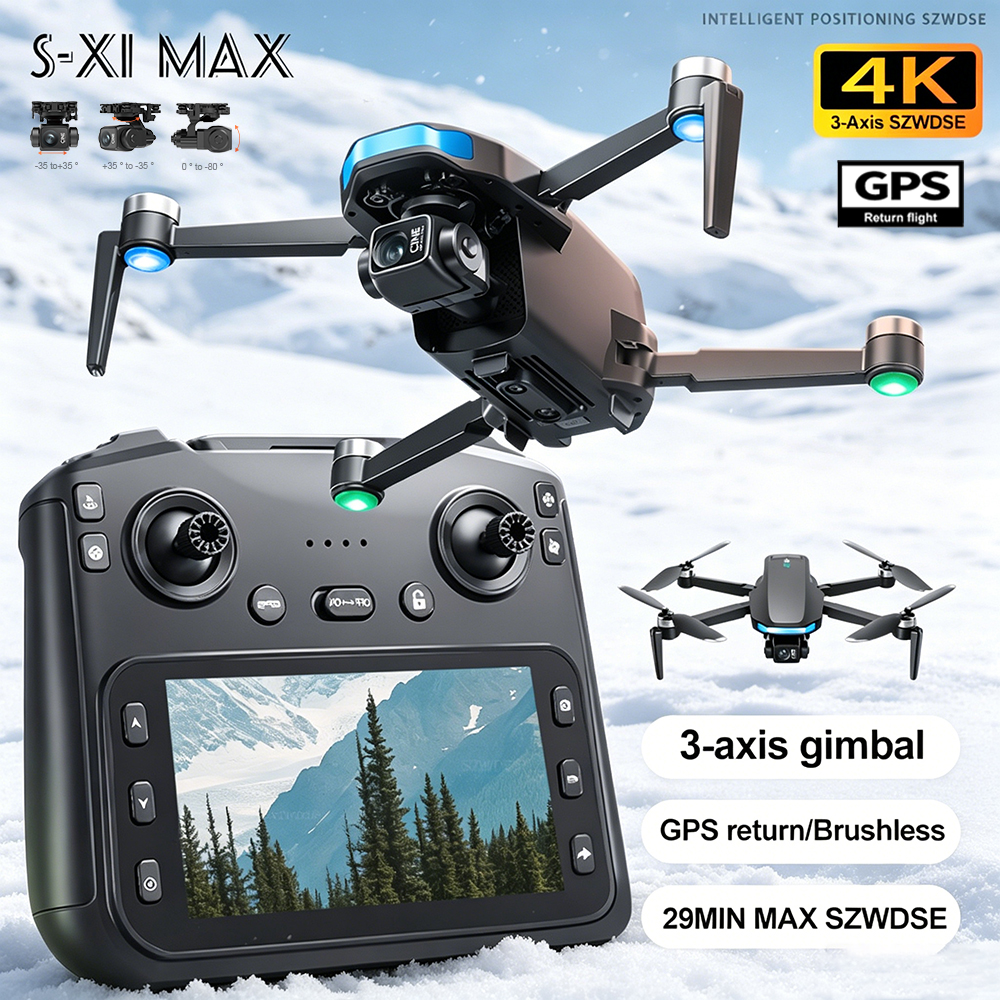 New S-X1 MAX Drone GPS 8K Prof - Fpv Drone Charger review and price